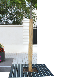Grilles d'arbres Alliage