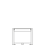 Banquette-Jardinière acier Synergie