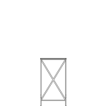 Barrière acier Classico 0,5m