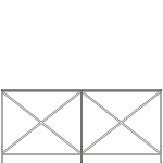 Barrière acier Classico 2m