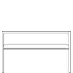 Absperrung Vision 1,5 m
