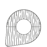 Evolution B+C Tree grate 