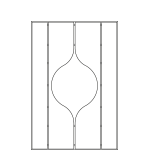 Link rectangular tree grate