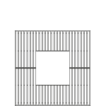 Synergie square Tree grate 1200