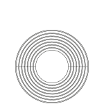 Synergie 1200 circular round tree grate