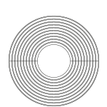 Synergie 1500 circular round tree grate