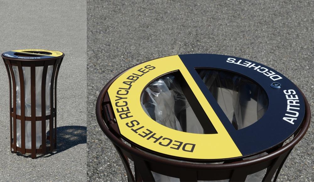 Cargo Waste sorting bin